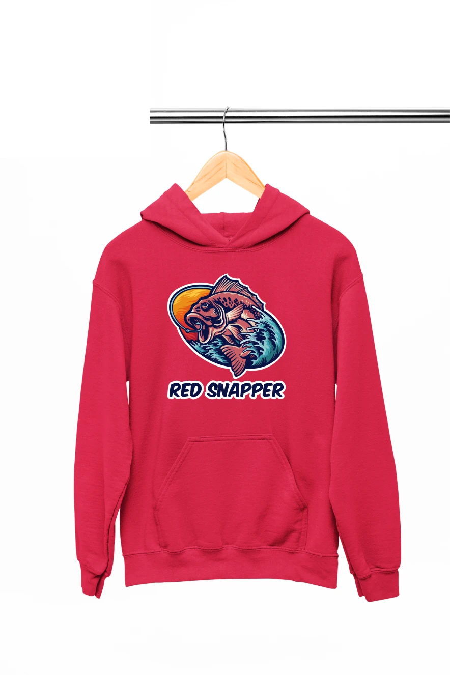 Red Snapper Hoodie (Red, S)