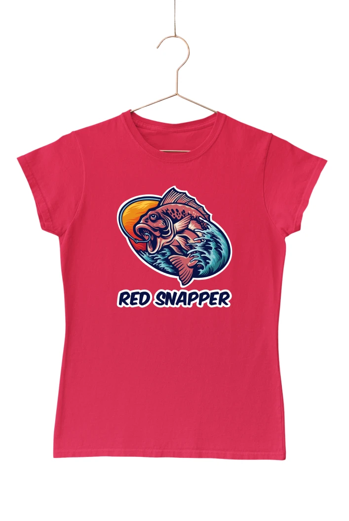 Red Snapper Women's Tshirt (Red, S)