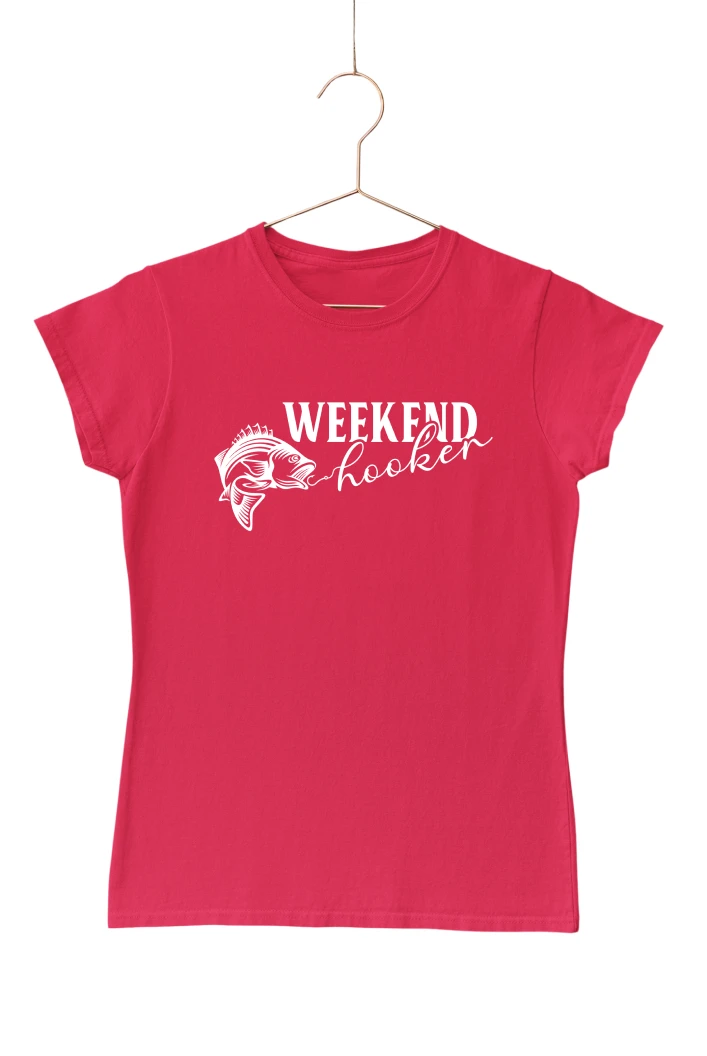 Weekend Hooker Women's Tshirt (Red, S)