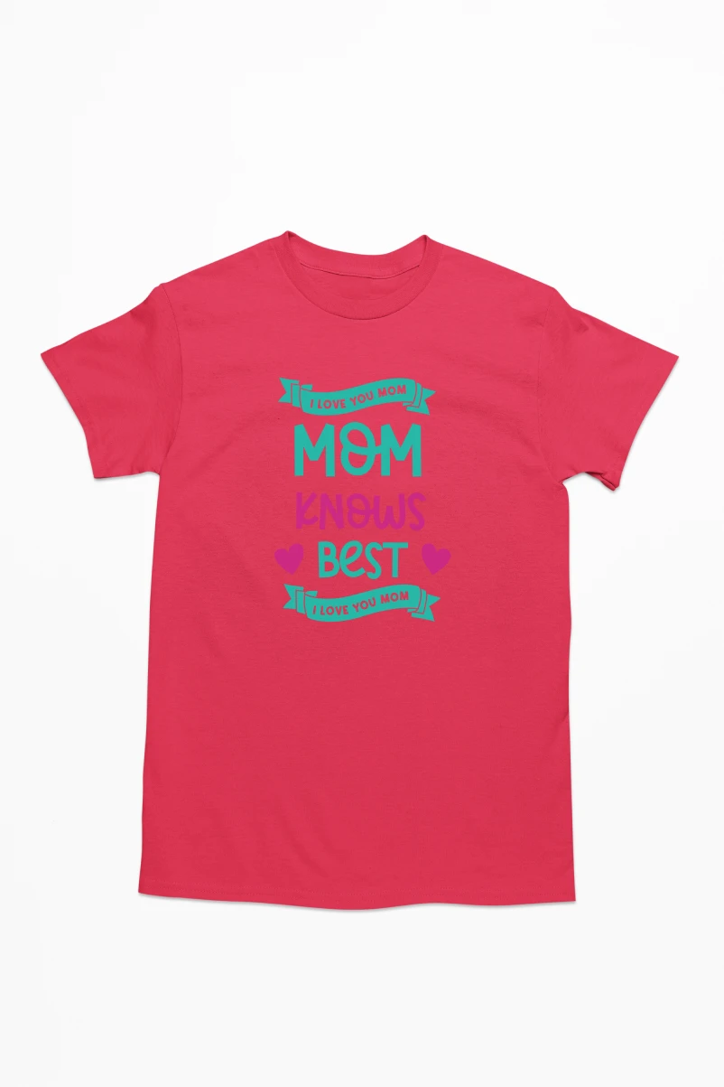 Mom Knows Best Men's Tshirt