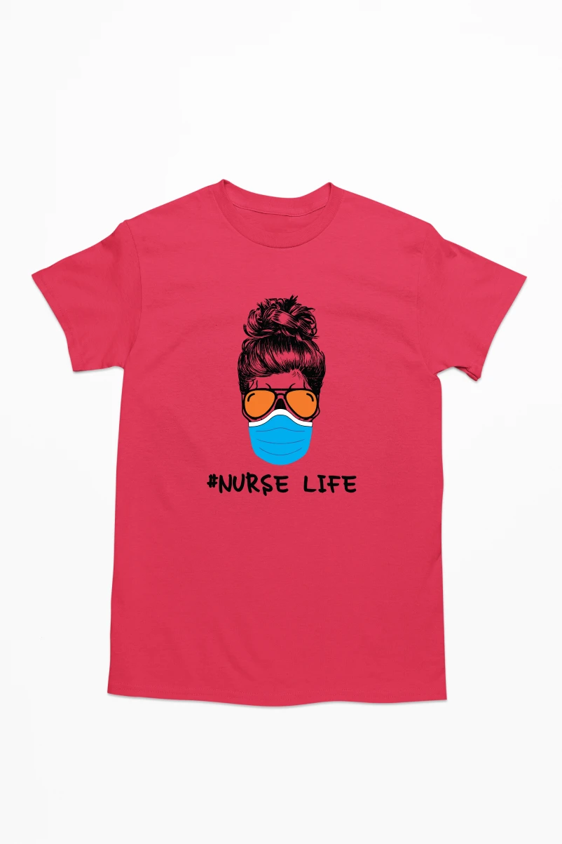 Nurse Life Men's Tshirt (Red, S)