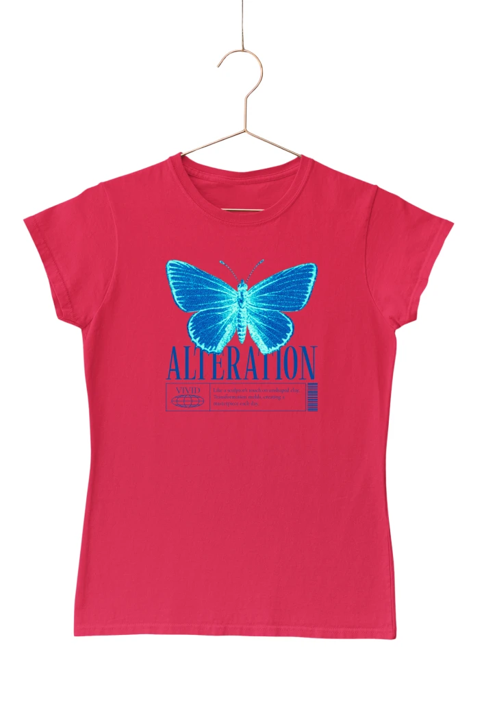 Alteration Women's Tshirt (Red, S)