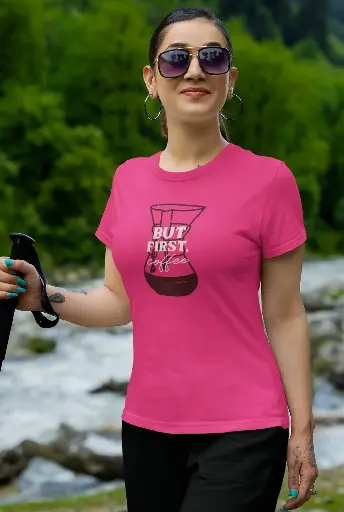 But First Coffee Women's Tshirt
