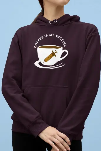 Coffee Is My Vaccine Hoodie