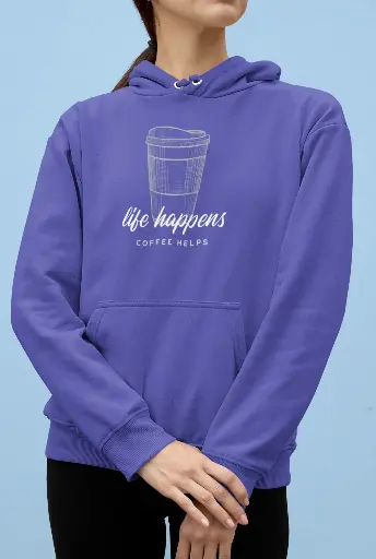 Life Happens Coffee Helps Hoodie