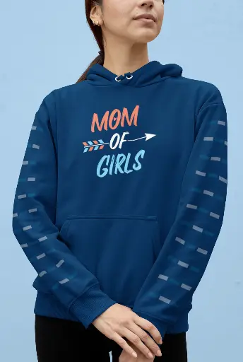 Mom of Girls Hoodie
