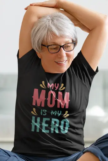 My Mom is My Hero Women's Tshirt