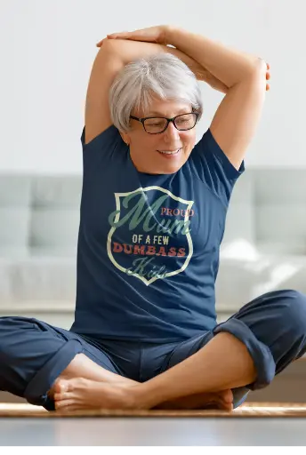 Proud Mom of a Few Dumbass Kids Women's Tshirt