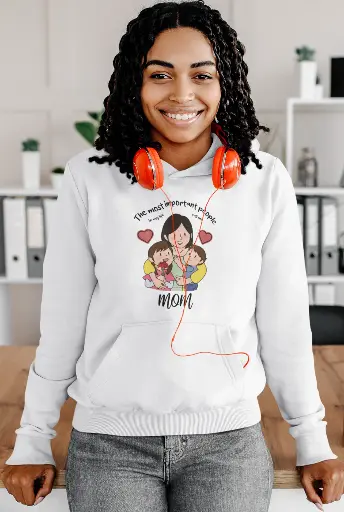 The Most Important People in my Life Call Me Mom v2 Hoodie
