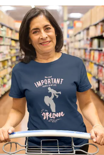 The Most Important People in my Life Call Me Mom Women's Tshirt
