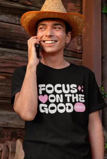 Focus on the Good Men's Tshirt