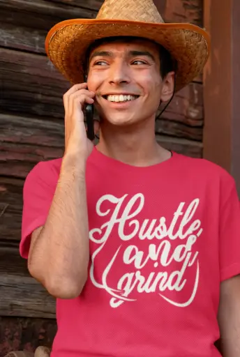 Huste and Grind Men's Tshirt