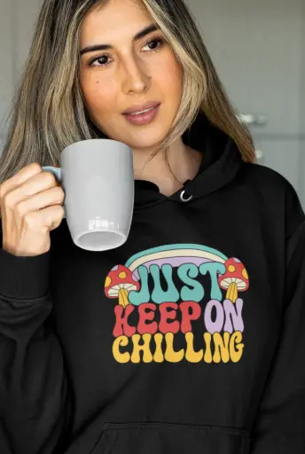 Just Keep on Chilling Hoodie