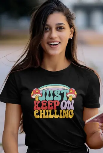 Just Keep on Chilling Women's Tshirt