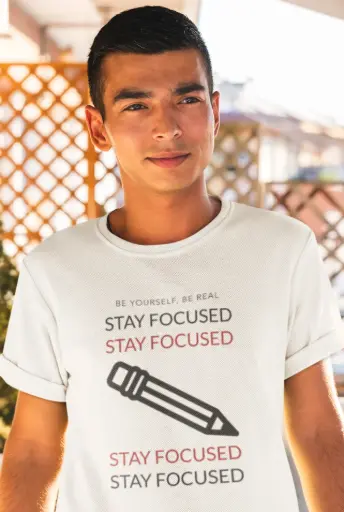 Stay Focused Men's Tshirt