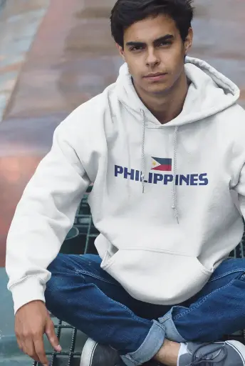 Philippines with Flag Hoodie