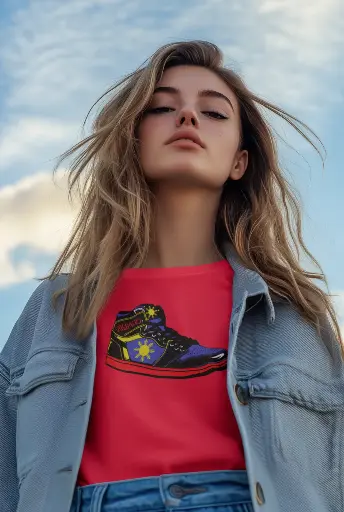 Sneaker Filipino Style Women's Tshirt