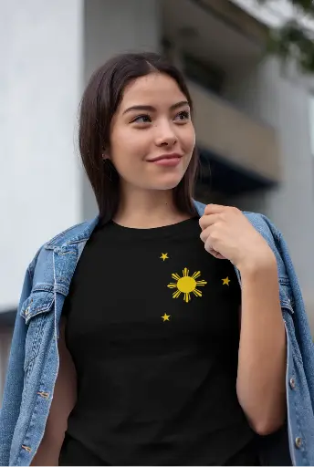 Three Stars and a Sun Women's Tshirt
